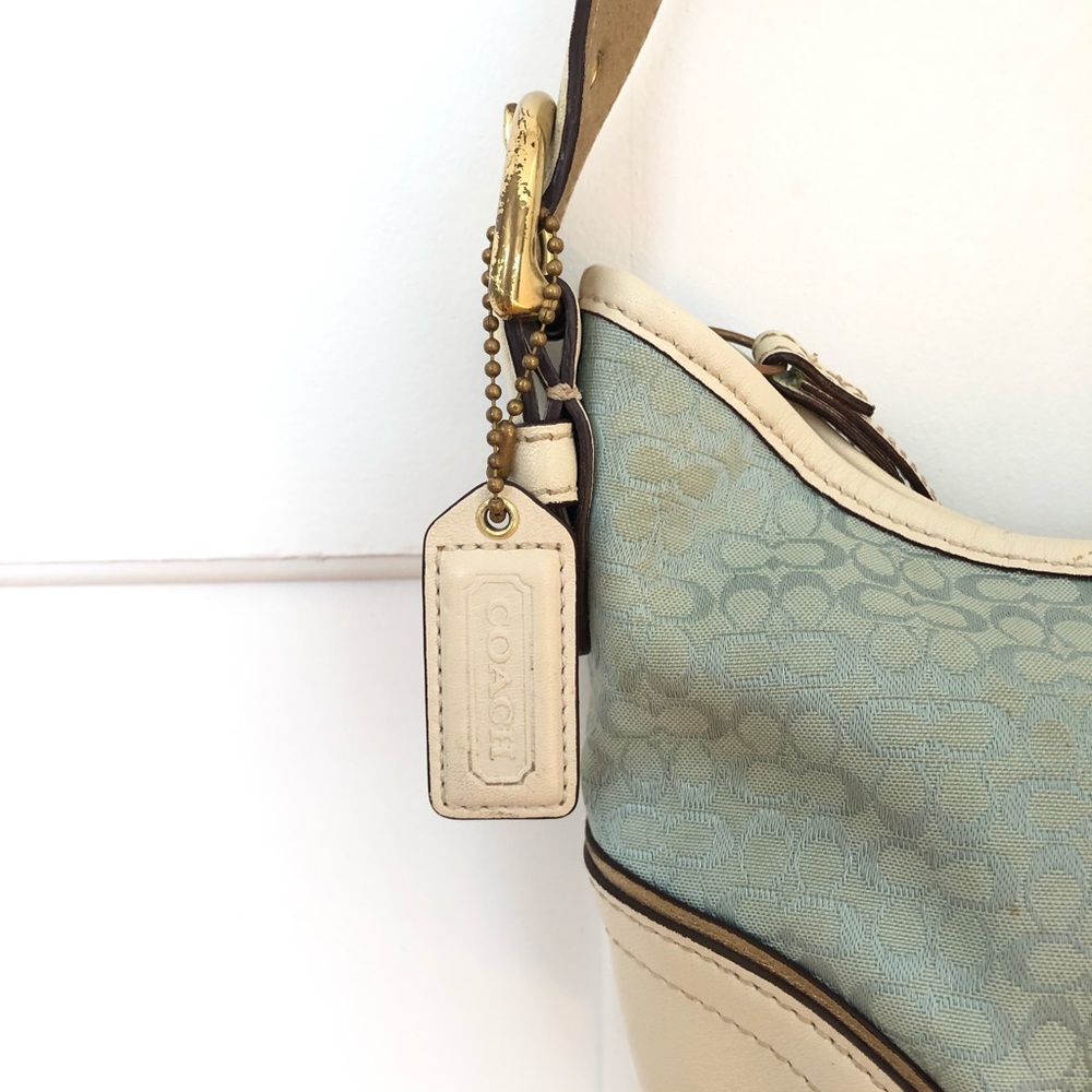 Vintage Coach Signature Mini Hobo Purse - Picture 3 of 5